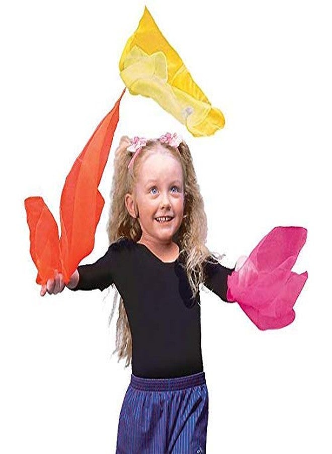 GISCO أوشحة رقص مربعة من جيسكو، أدوات سحرية للعروض | المقاس: 65 × 65 (12) - Image 2